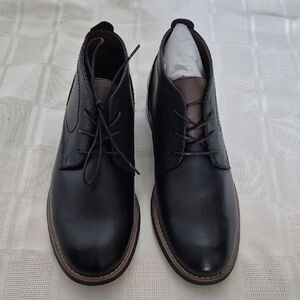 Call It Spring Black Chukka Shoes